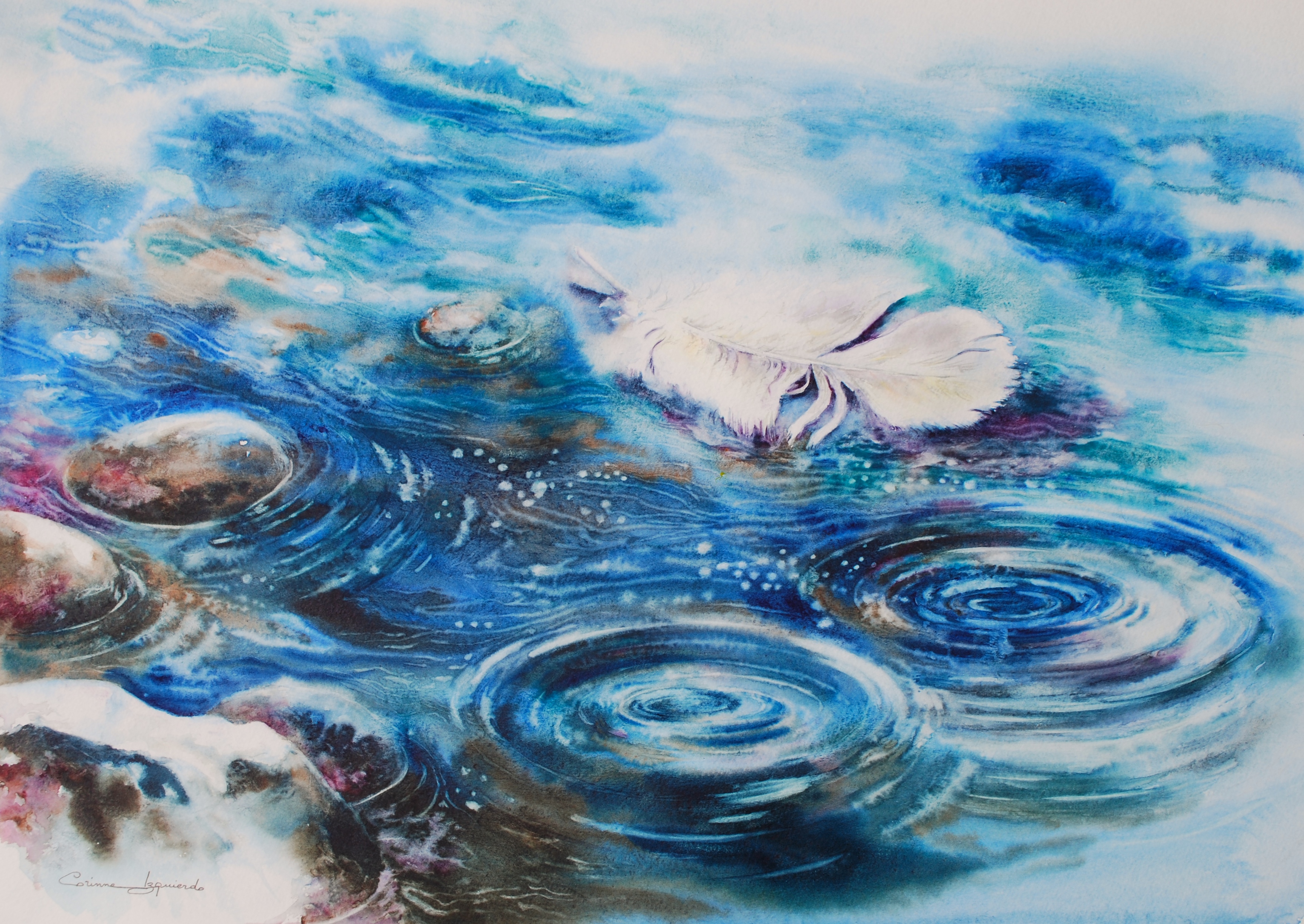 AU FIL DE L'EAU Corinne Izquierdo AU FIL DE L'EAU Corinne Izquierdo