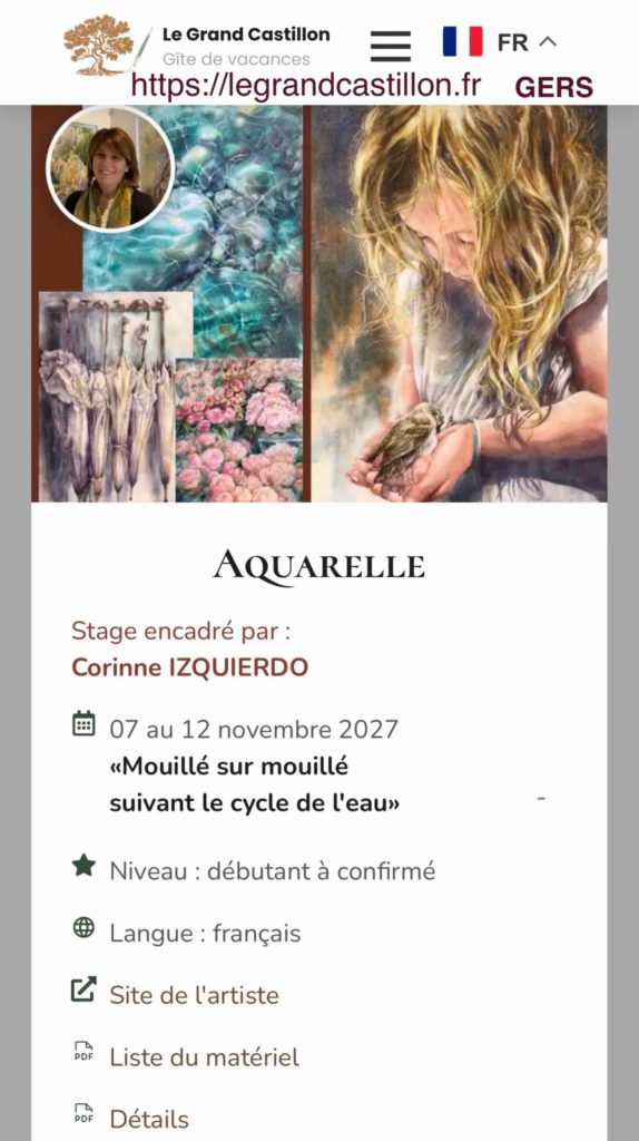 Stage à prévoir en 2027 dans le Gers